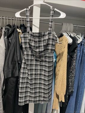 Hollister plaid dress